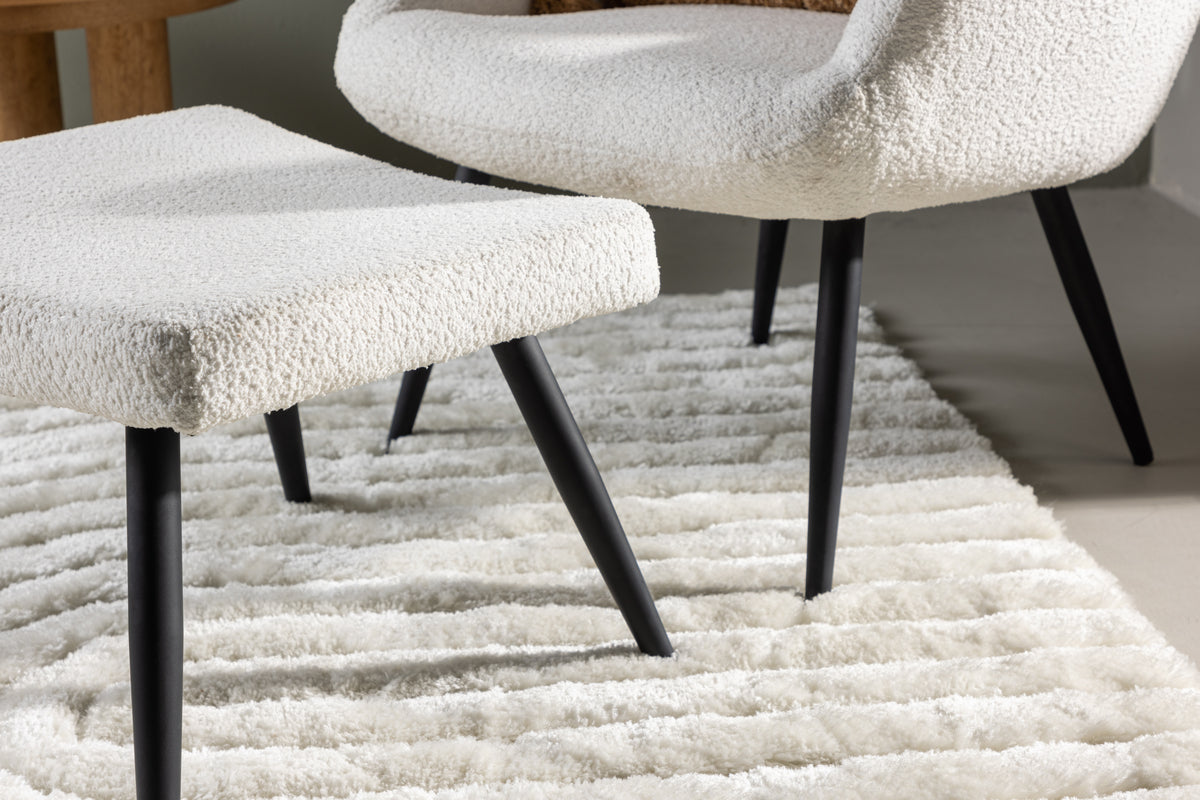 Sillón COMO con reposapiés