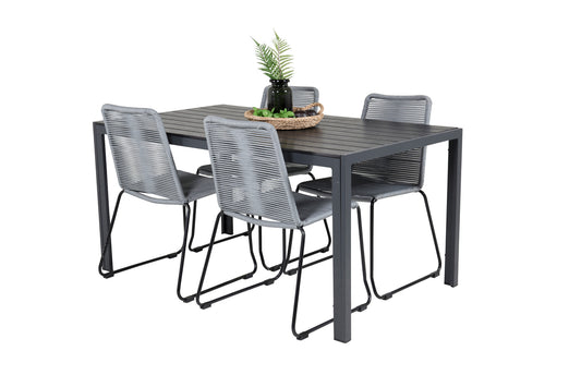 BREAK table with chairs set