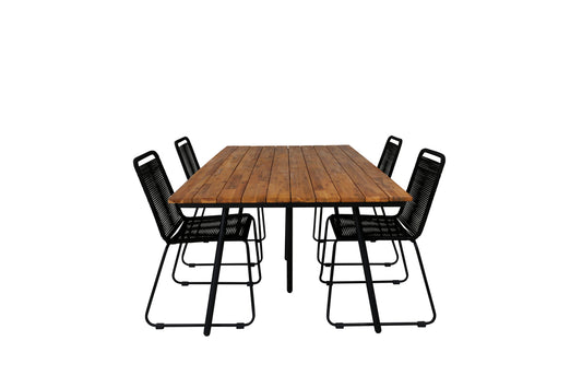 CHAN table with chairs set