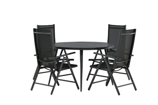 BREAK round table with chairs set