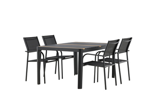 TOGO table with chairs set