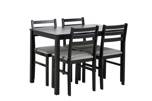 ALICANTE dining table set with 4 chairs - LIMITED OFFER