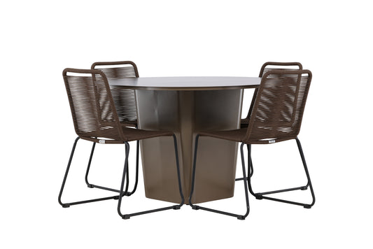 SANTA FE table with chairs set