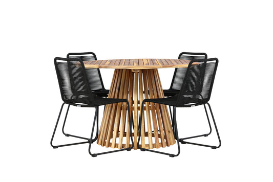 LUMPUR table with chairs set