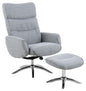 Westfield recliner with footstool