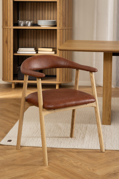 Addi dining chair with armrest