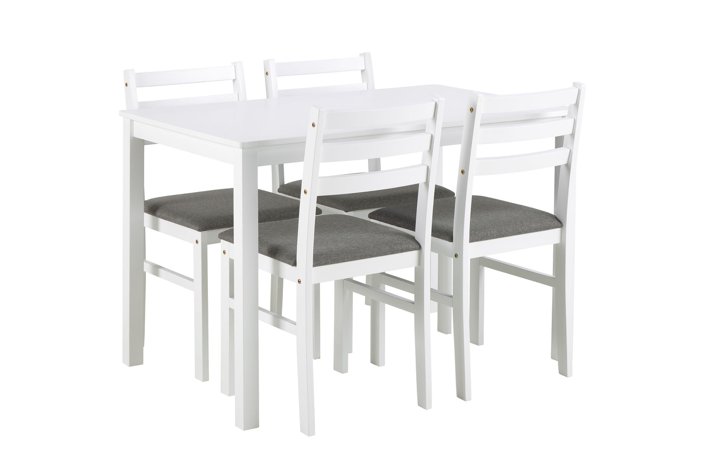 Conjunto de mesa comedor ALICANTE con 4 sillas - OFERTA LIMITADA