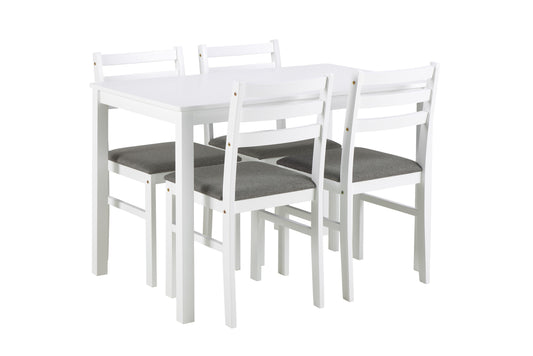 ALICANTE dining table set with 4 chairs - LIMITED OFFER