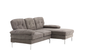 REMIS 3 seater sofa with chaiselong