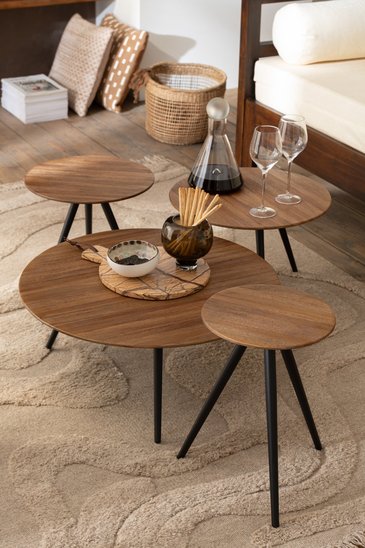 TECA set of side tables