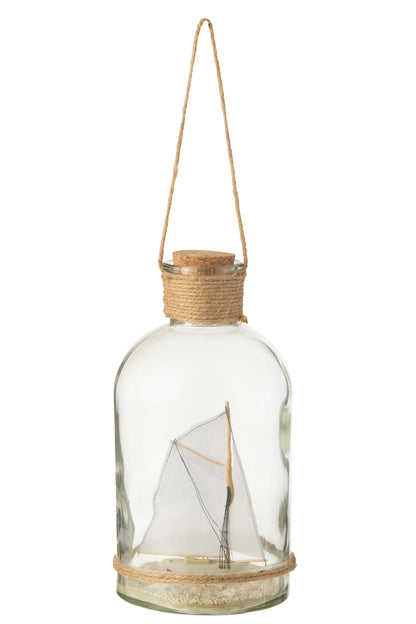 SHIP IN BOTTLE deco