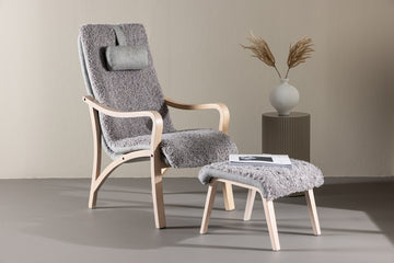 Sillón Fåro con reposapiés