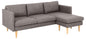 Milly 2 plazas con chaise longue