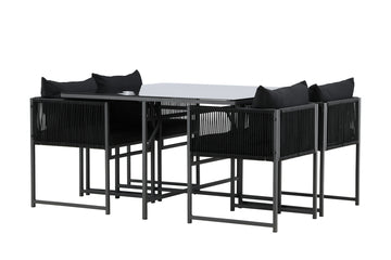 NOTO dining set - table and 4 chairs