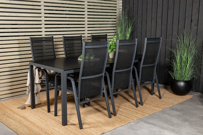 Conjunto de mesa y sillas reclinables BREAK