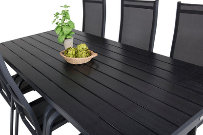 Conjunto de mesa y sillas reclinables BREAK