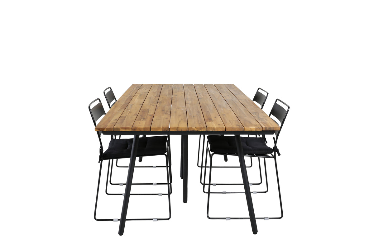 Conjunto de mesa y sillas CHAN