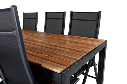 BOIS table with chairs set