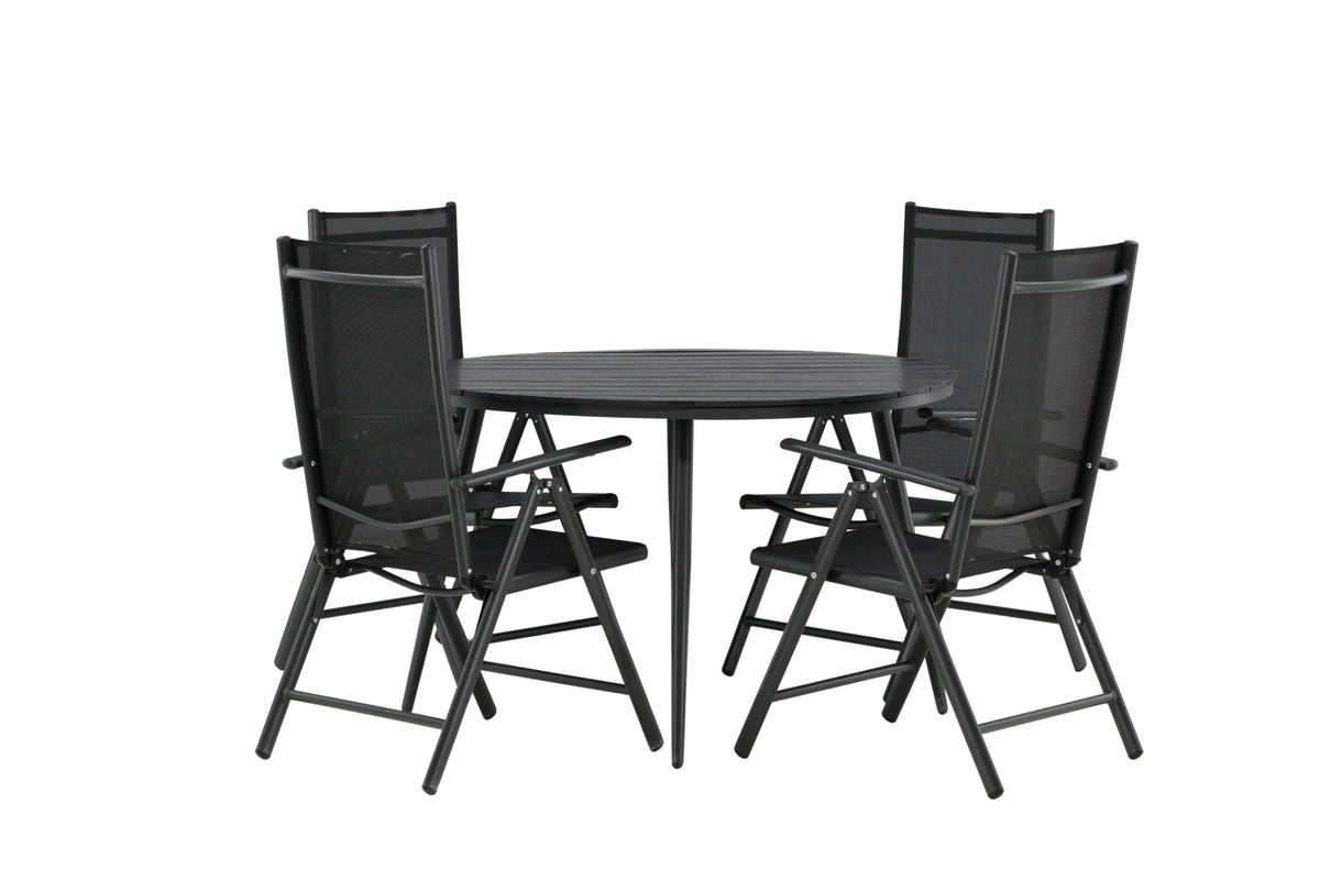 Conjunto de mesa redonda con sillas BREAK