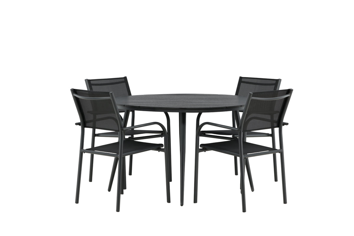 Conjunto de mesa redonda con sillas BREAK