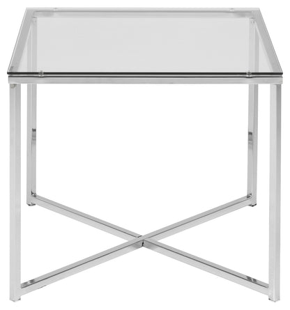 Cross side table