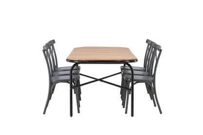 Conjunto de mesa y sillas HOLMBECK